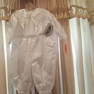 Little Things Mean A lot christening infant gown